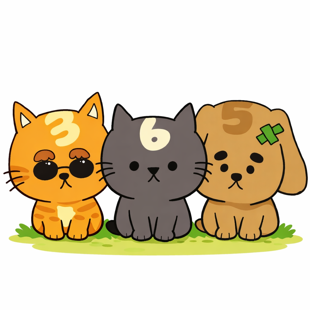 【キャラクター】ペットの恵み365に新しい仲間が登場！ 公式キャラクター「みっちゃん・むっちゃん・ごろーくん」をご紹介♪